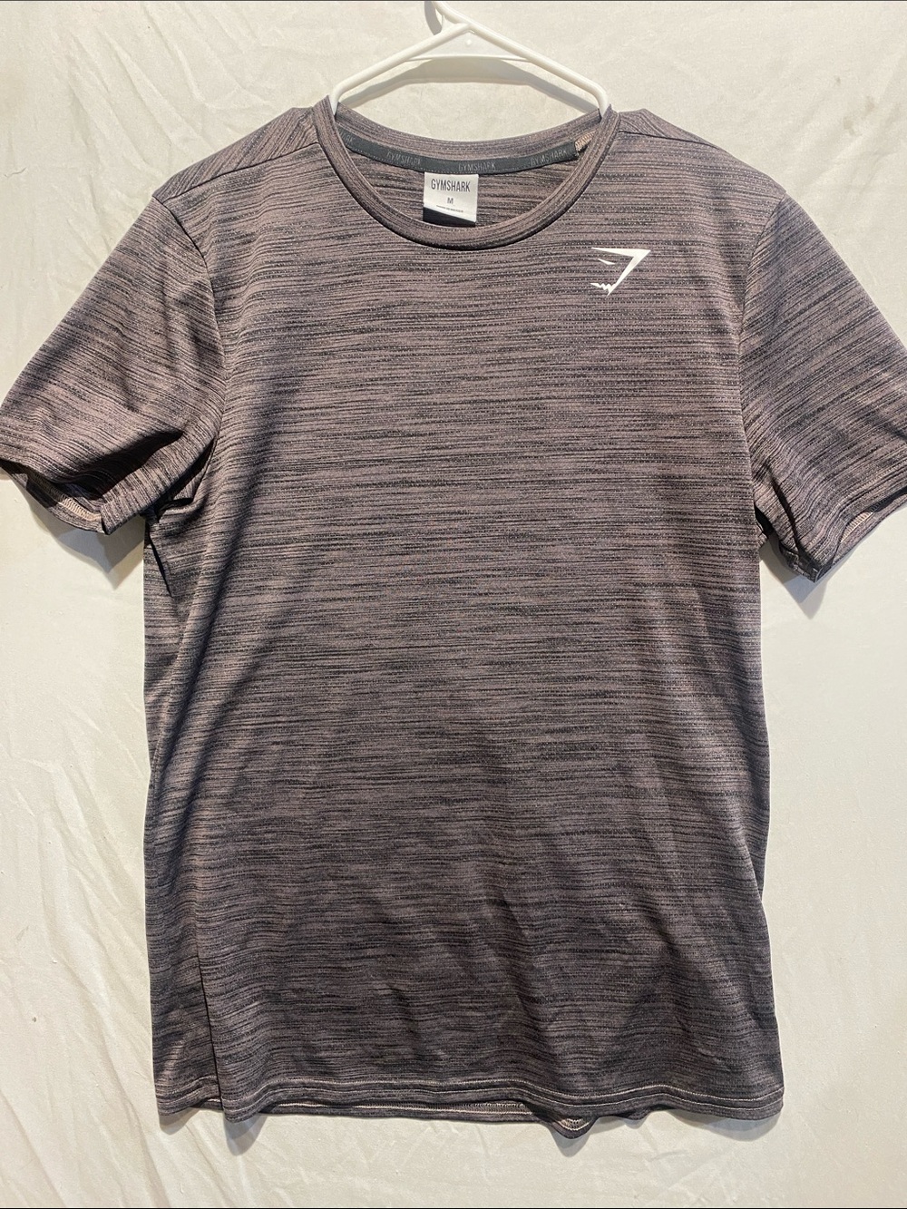 Gymshark Men’s Heathered Charcoal Performance Tee